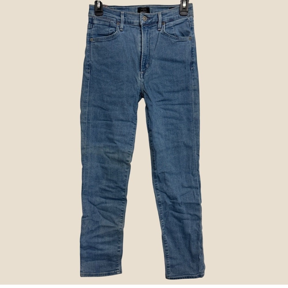 Citizens of Humanity 27 Anabella High Rise‎ Cigarette Straight Leg Ankle Jeans